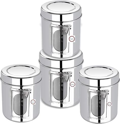 stainless steel boxes with lids india|stainless steel containers for kitchen.